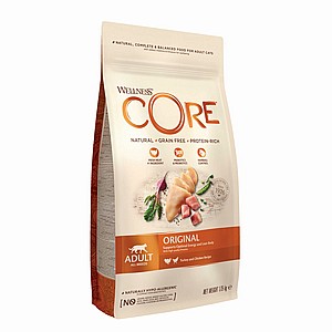 וולנס חתול עוף 1.75 ק"ג Wellness Core Original וולנס חתול עוף 1.75 ק"ג Wellness Core Original