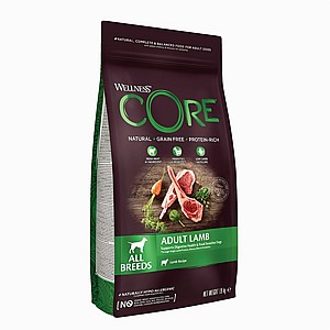 וולנס כבש לכלבים מכל הגזעים 10 ק"ג Wellness Core וולנס כבש לכלבים מכל הגזעים 10 ק"ג Wellness Core