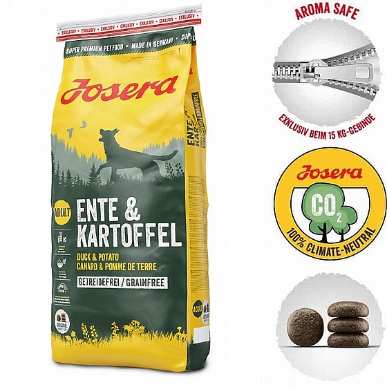����� ���� ������ ������ ��� �����  15 ���  Josera Ente & Kartoffel