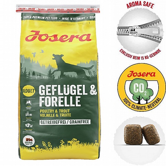 ����� ���� ������ ��� ����� ��� �����  15 ���  Josera Geflugel & Forelle