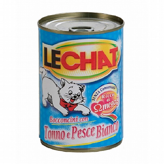 ����� ������� ������� �� ���� ���� ��,  400 ��� LeChat Chunkies with Tuna and Ocean Fish   