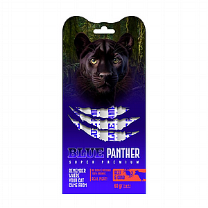BluePanther שלוק פרימיום לחתול בקר וסרטנים BluePanther שלוק פרימיום לחתול בקר וסרטנים