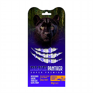 BluePanther שלוק פרימיום לחתול עוף ושרימפס BluePanther שלוק פרימיום לחתול עוף ושרימפס