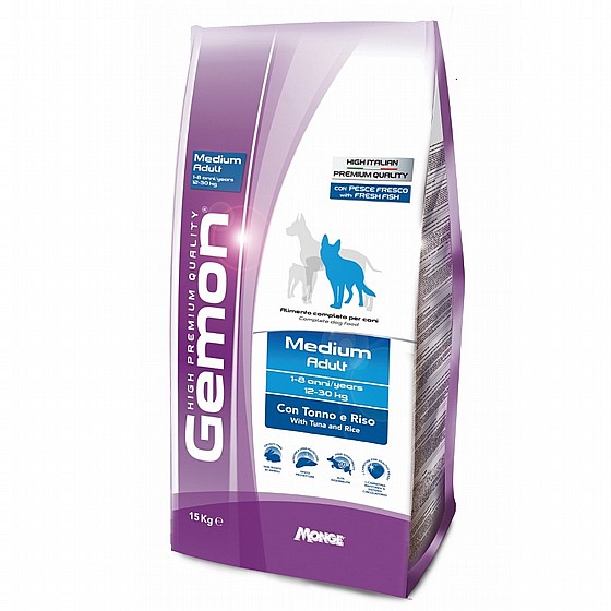 ���� ���� ��� �� ���� ����� ������ ������ ���� ������, 15 �"�  Gemon Medium Adult with Tuna and Rice 