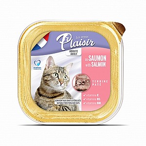 להשאט מעדן טונה וסלמון בג'לי לחתולים 80 גרם LeChat Natual להשאט מעדן טונה וסלמון בג'לי לחתולים 80 גרם LeChat Natual