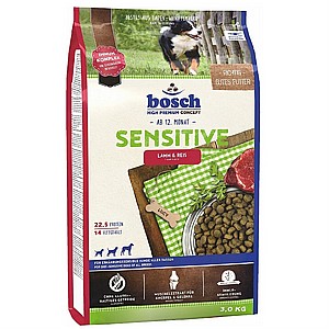 בוש סנסטיב כבש היפואלרגני לכלבים 3 ק"ג Bosch Sensitive בוש סנסטיב כבש היפואלרגני לכלבים 3 ק"ג Bosch Sensitive