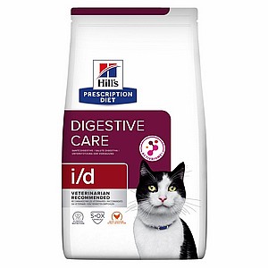 i/d | Hill's Prescription Diet דייג'סטיב קייר לחתול, 3 ק"ג (עם עוף) i/d | Hill's Prescription Diet דייג'סטיב קייר לחתול, 3 ק"ג (עם עוף)