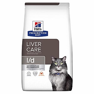 l/d | Hill's Prescription Diet ליוור קייר לחתול, 1.5 ק"ג (עם עוף) l/d | Hill's Prescription Diet ליוור קייר לחתול, 1.5 ק"ג (עם עוף)