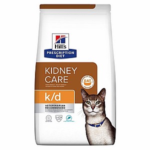 k/d | Hill's Prescription Diet קידני קייר לחתול, 3 ק"ג (עם טונה) k/d | Hill's Prescription Diet קידני קייר לחתול, 3 ק"ג (עם טונה)