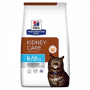 k/d Early Stage | Hill's Prescription Diet קידני קייר לחתול, 3 ק"ג k/d Early Stage | Hill's Prescription Diet קידני קייר לחתול, 3 ק"ג