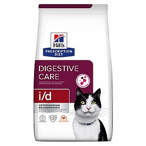 i/d | Hill's Prescription Diet דייג'סטיב קייר לחתול, 8 ק"ג (עם עוף) i/d | Hill's Prescription Diet דייג'סטיב קייר לחתול, 8 ק"ג (עם עוף)