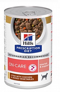 Hill's Prescription Diet | תמיכה בסרטן לכלב, נזיד 354 גרם (עם עוף וירקות) Hill's Prescription Diet | תמיכה בסרטן לכלב, נזיד 354 גרם (עם עוף וירקות)
