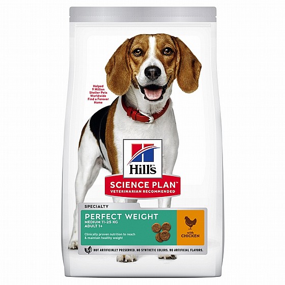 Hills Science Plan ���� ���� Perfect Weight (�� ���), 12 �"�