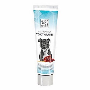 משחת שיניים מארז בטעם בקר M-PETS משחת שיניים מארז בטעם בקר M-PETS