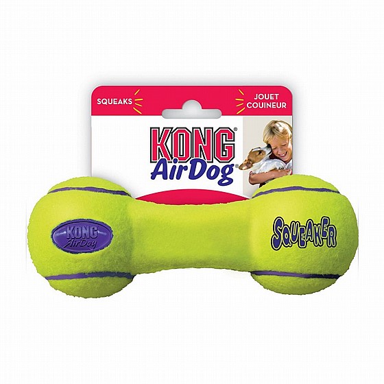 ���� ���������� ����� ������ ������, ���� S, ���� ����� ������  KONG  Airdog Squeaker Dumbbell