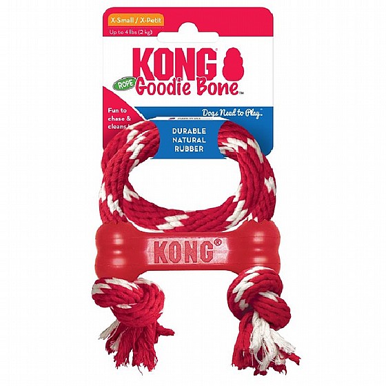 ���� ��� �� ��� KONG Goodie Bone with Rope 