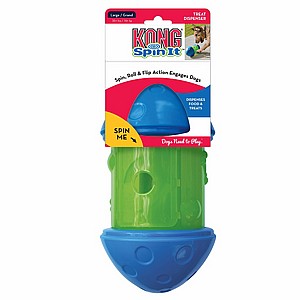 קונג ספין איט מידה S, משחק חטיפים מאתגר לכלבים KONG Spin It קונג ספין איט מידה S, משחק חטיפים מאתגר לכלבים KONG Spin It