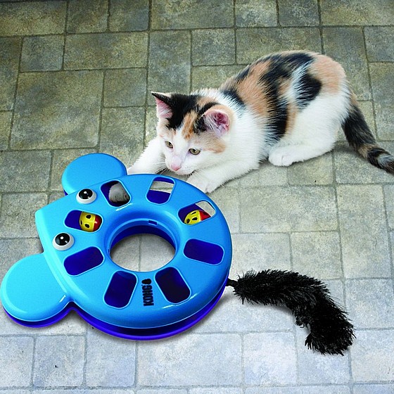 ���� ����� , ���� ���� ������ ������� ����� ����  KONG Cat Active Puzzle Toy Mouse 