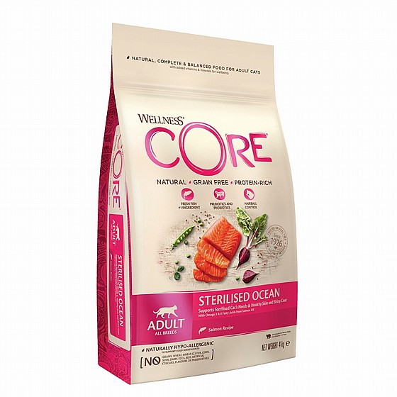 ����� ���� ������� ������� �������, ����� �����, ��� ����� 4 �"� Wellness Core Sterilized Ocean