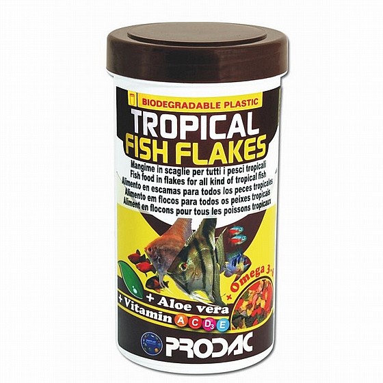 ������ ���� ����� ������� 250 �"� Prodac tropical fish flakes