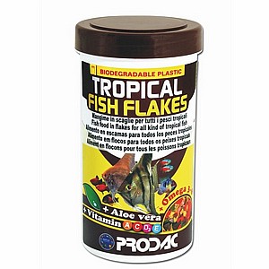פרודאק מזון לדגים טרופיים 250 מ"ל Prodac tropical fish flakes פרודאק מזון לדגים טרופיים 250 מ"ל Prodac tropical fish flakes