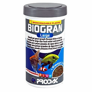 פרודק ביוגראן מגורען מזון לדגים 1200 מ"ל Prodac Biogran פרודק ביוגראן מגורען מזון לדגים 1200 מ"ל Prodac Biogran