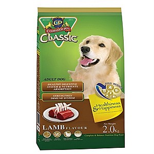 מזון לכלבים בוגרים בטעם בקר 2 ק"ג קלאסיק פטס Classic pets מזון לכלבים בוגרים בטעם בקר 2 ק"ג קלאסיק פטס Classic pets