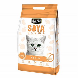 קיט קט חול סויה מתגבש אפרסק 7 ליטר Kit Cat קיט קט חול סויה מתגבש אפרסק 7 ליטר Kit Cat